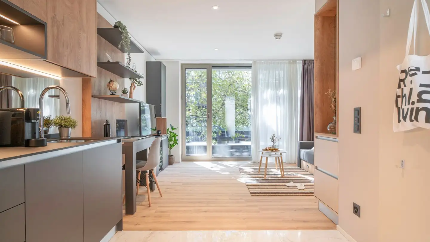 Möblierte Wohnung mieten - Hagenholzstrasse 59, 8050 Zürich