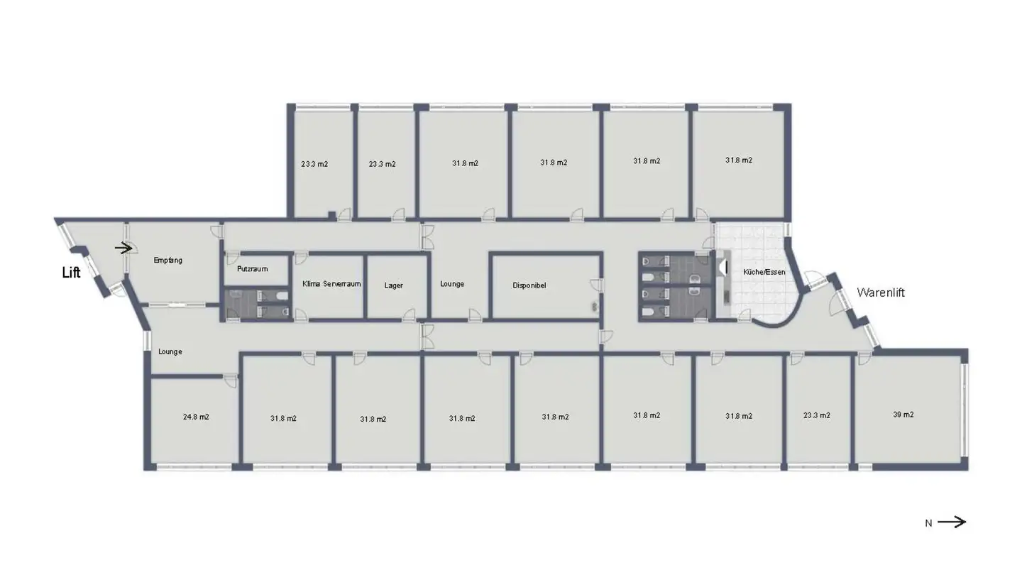 Spazio ufficio in affitto - Grabenstrasse 25, 6340 Baar