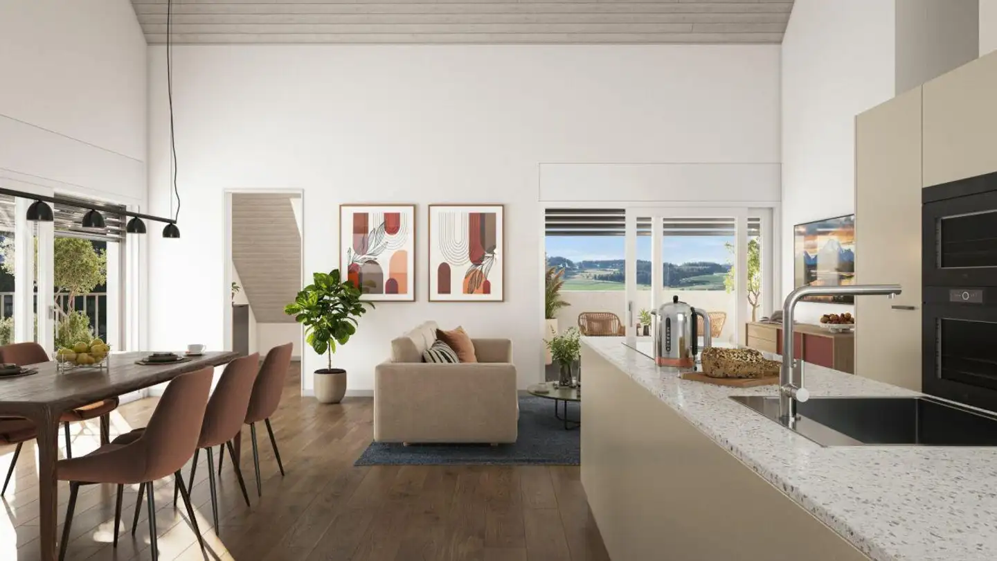 Penthouse kaufen - Grossacherstrasse 16, 8904 Aesch ZH