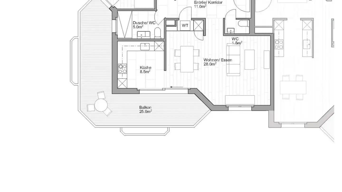 Appartement à louer - Fraumattstrasse 20, 4410 Liestal