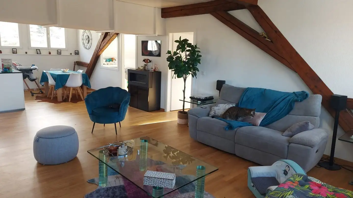 Appartement à louer - Place Du Nord 6, 1071 Chexbres - Photo 2