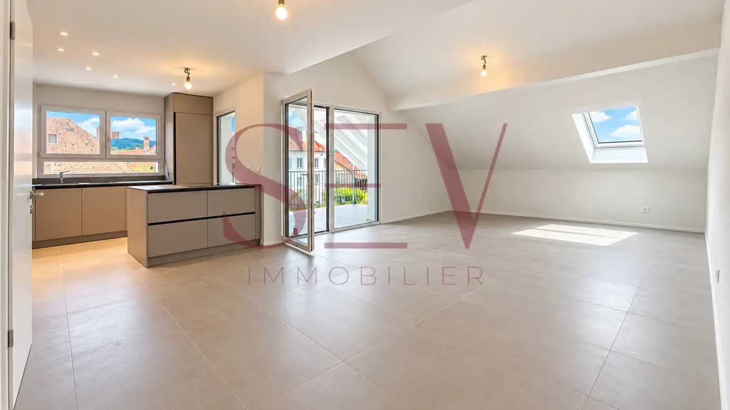 Apartment for rent - Rue Du Bas De Vuary 16, 1530 Payerne - Photo 2