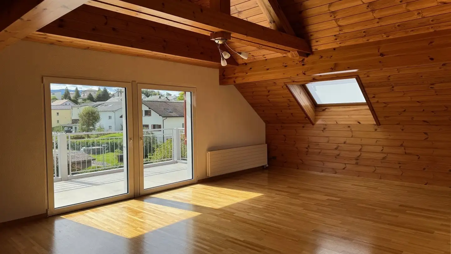 Attic flat for rent - Engertswil 7, 1717 St. Ursen - Photo 2