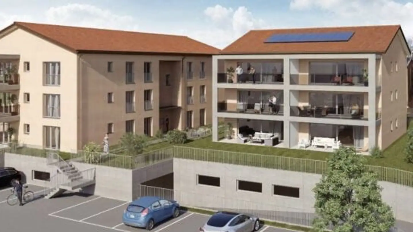 Wohnung mieten - Rue De L'hôtel-De-Ville, 1627 Vaulruz - Foto 2