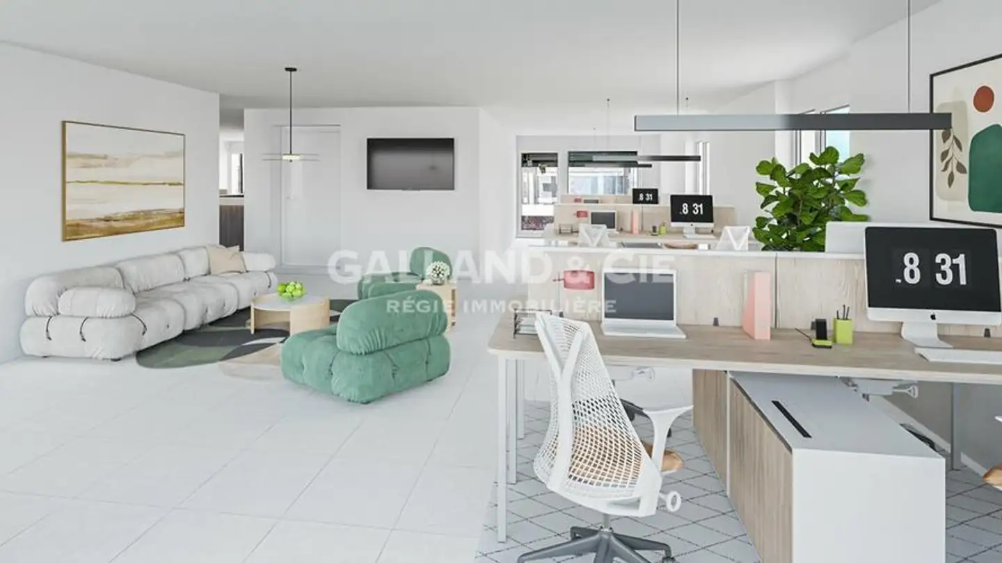 Bürofläche mieten - Champ-De-Lune 24, 1470 Estavayer-le-Lac