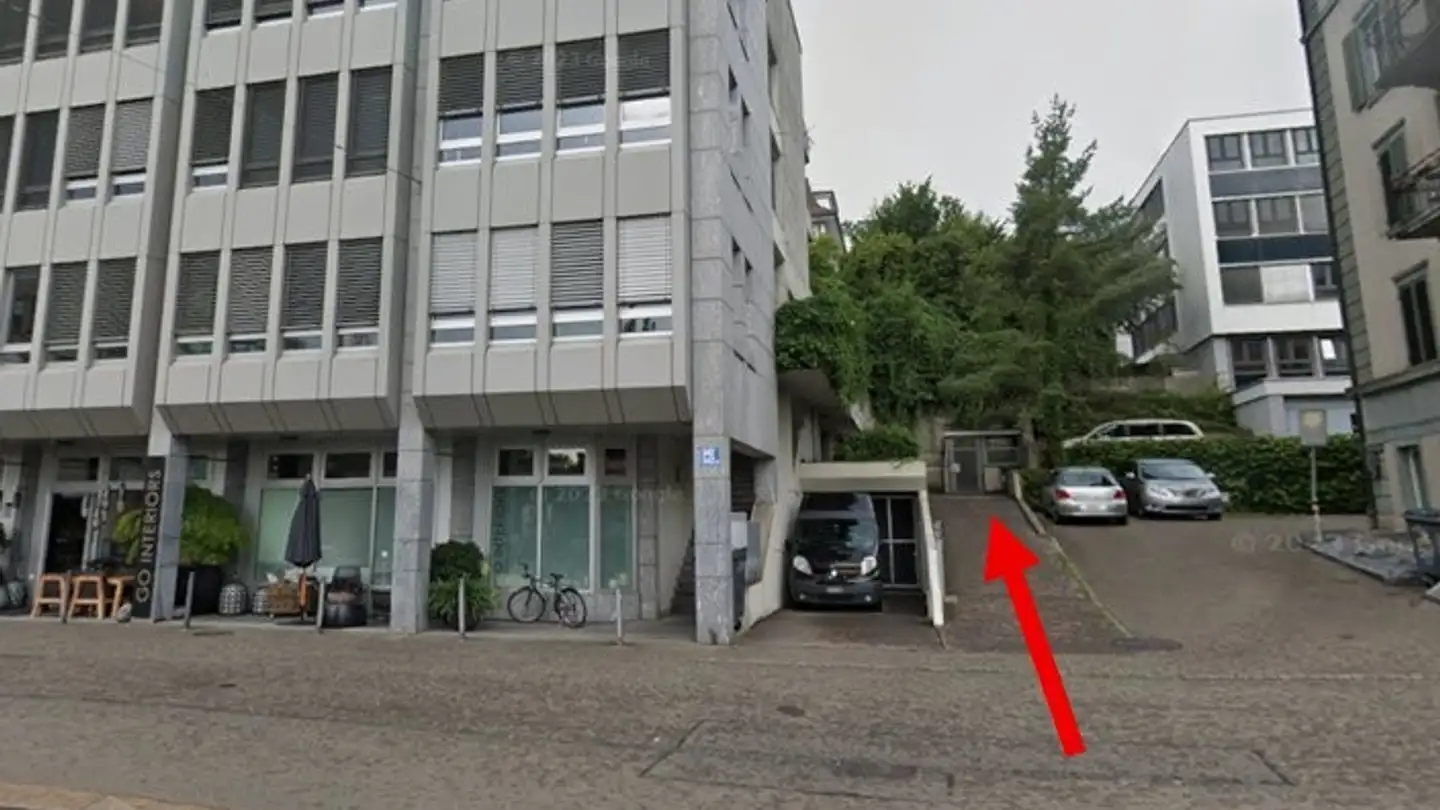 Underground parking space for rent - Seestrasse 342, 8038 Zürich