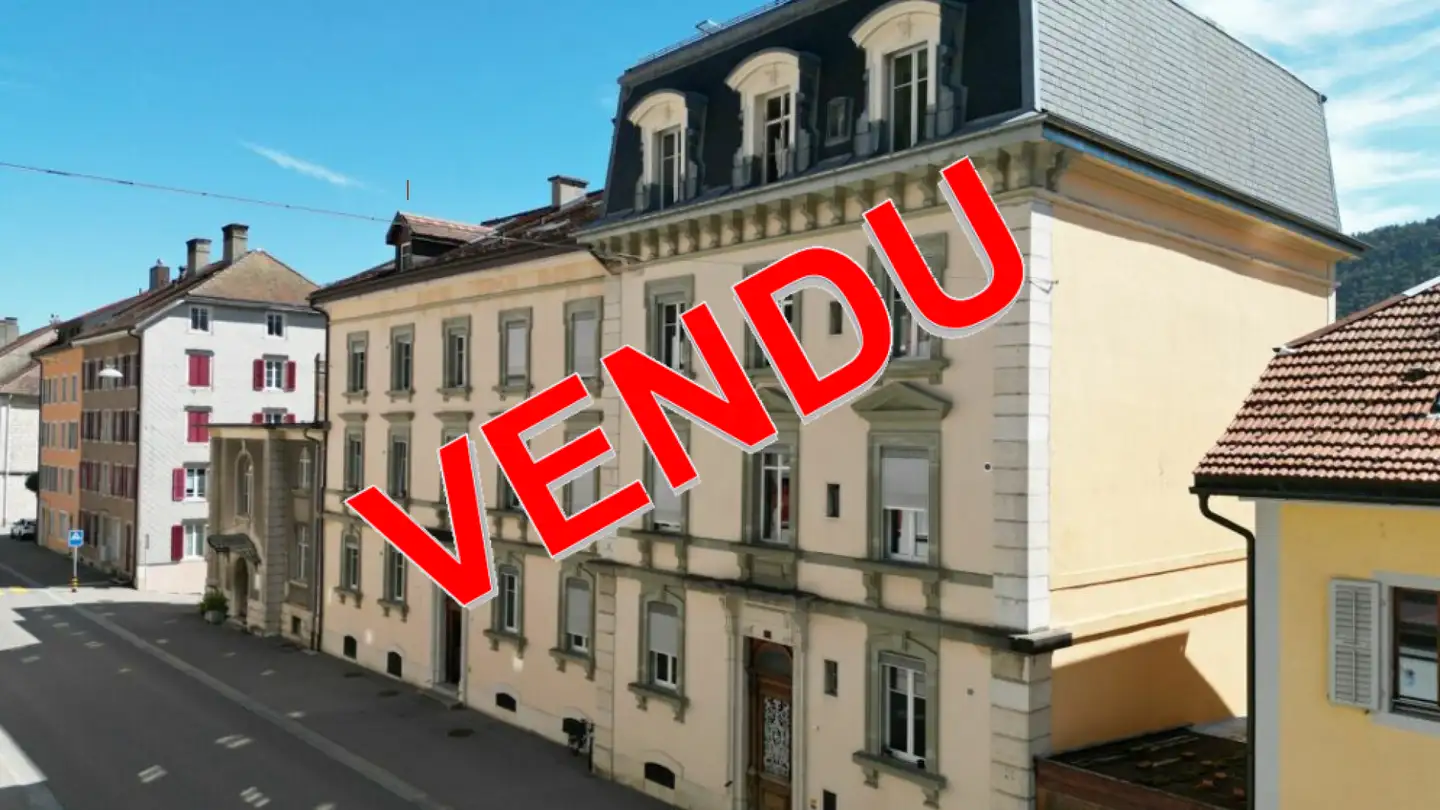 Edificio residenziale in vendita - Rue Baptiste-Savoye 44, 2610 St-Imier