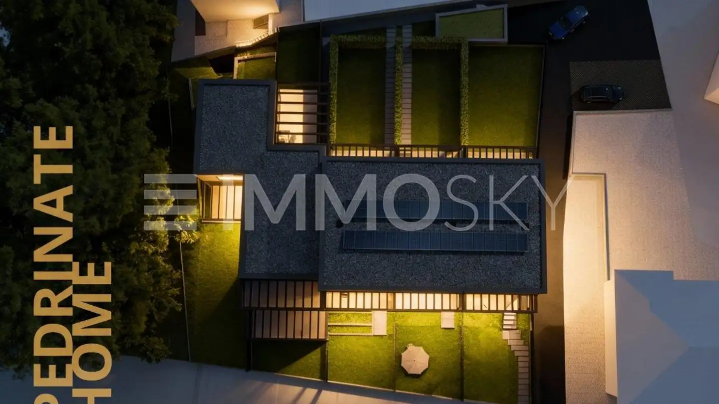 Immeuble résidentiel à vendre - 6832 Pedrinate