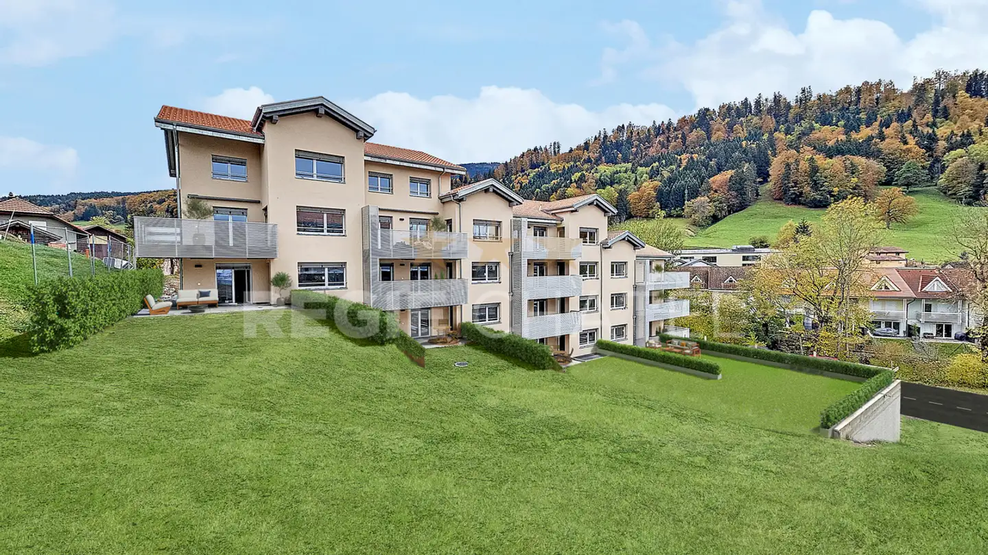 Apartment for rent - Route Du Zible 14, 1634 La Roche FR
