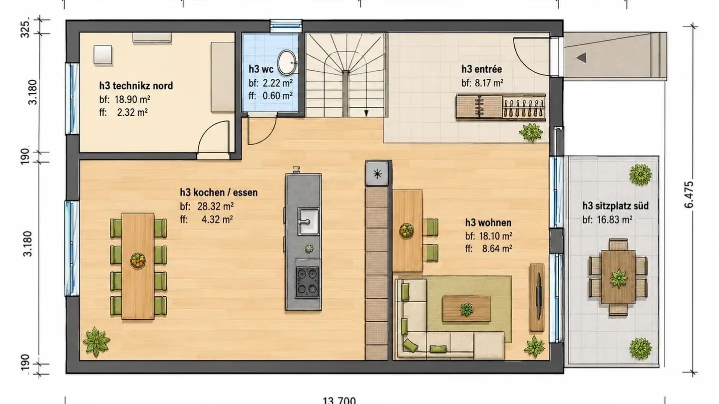 Row house for sale - Zürich-Bernstrasse 19, 3429 Höchstetten - Photo 3