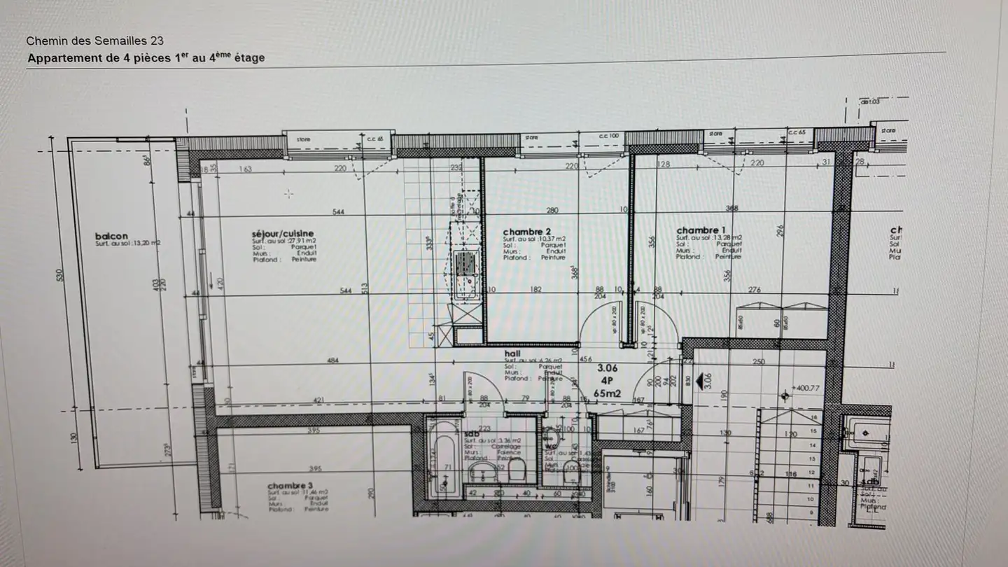 Wohnung mieten - Chemin Des Semailles 23, 1212 Grand-Lancy - Foto 2