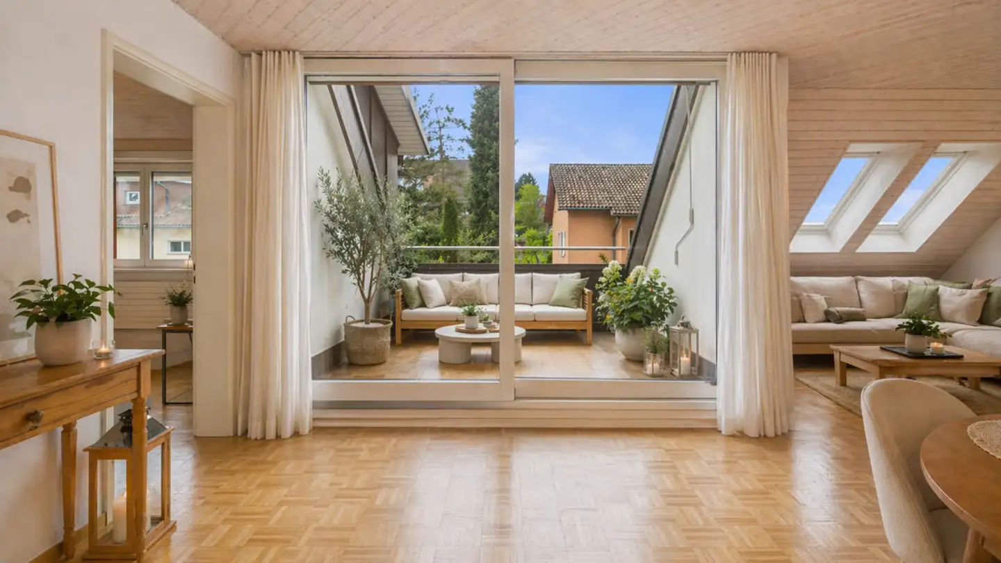 Attic flat for sale - 8125 Zollikerberg