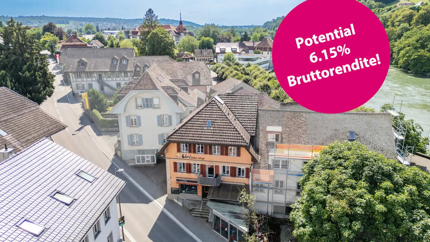 Mischgenutztes Gebäude kaufen - 4663 Aarburg