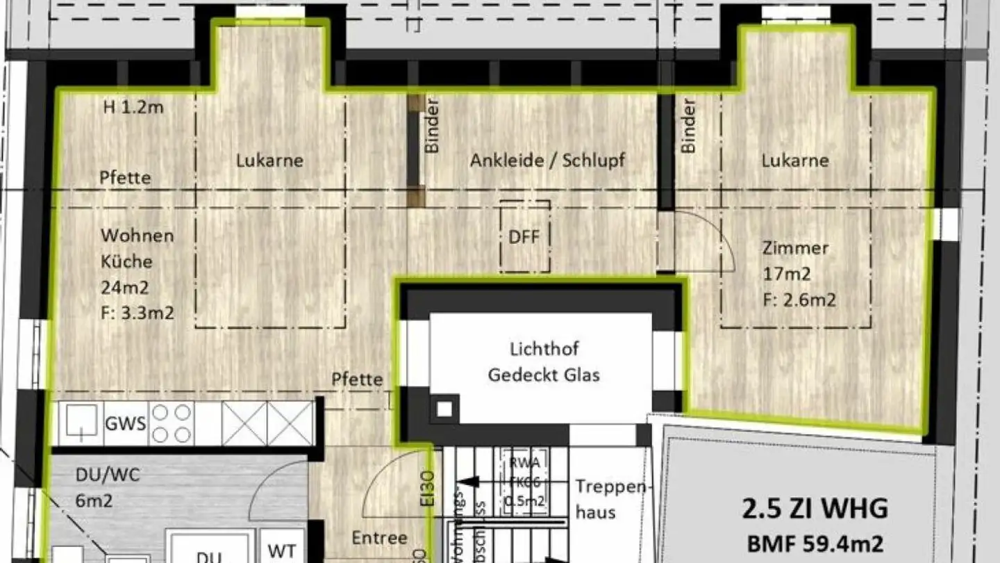 Attico in affitto - Sidehof, 8213 Neunkirch - Photo 3