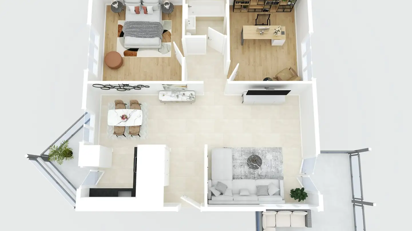 Appartement à vendre - Lehrütistrasse 8, 8882 Unterterzen