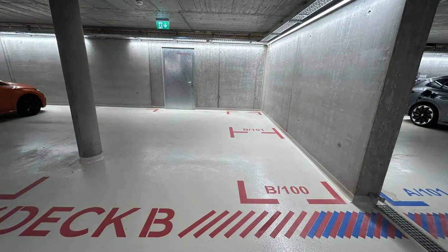 Tiefgaragenstellplatz mieten - Brown Boveri Platz, 5400 Baden
