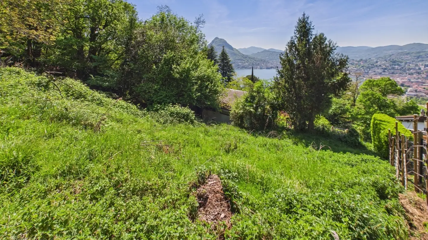 Constructible plot for sale - 6962 Viganello