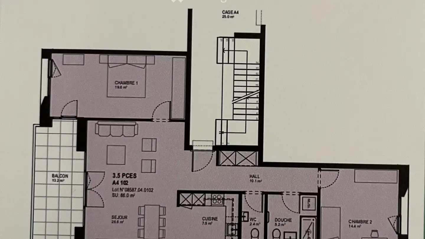 Appartement à louer - 1022 Chavannes-près-Renens - Photo 2