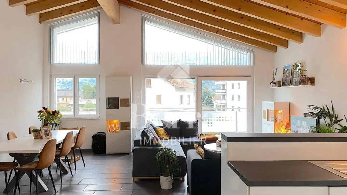 Penthouse kaufen - Route Du Simplon 58, 1957 Ardon