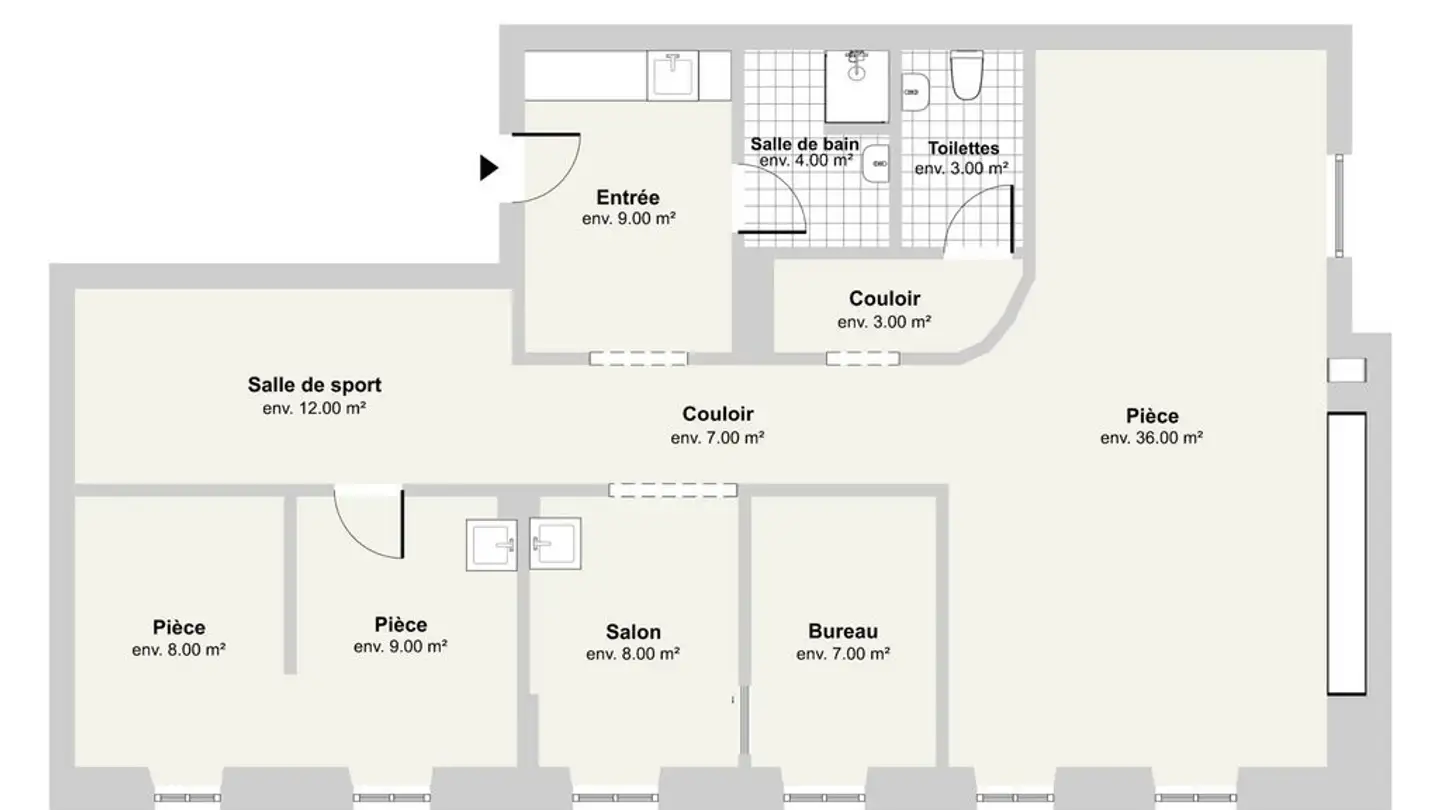 Single house for rent - Rue Mauborget 8, 1003 Lausanne