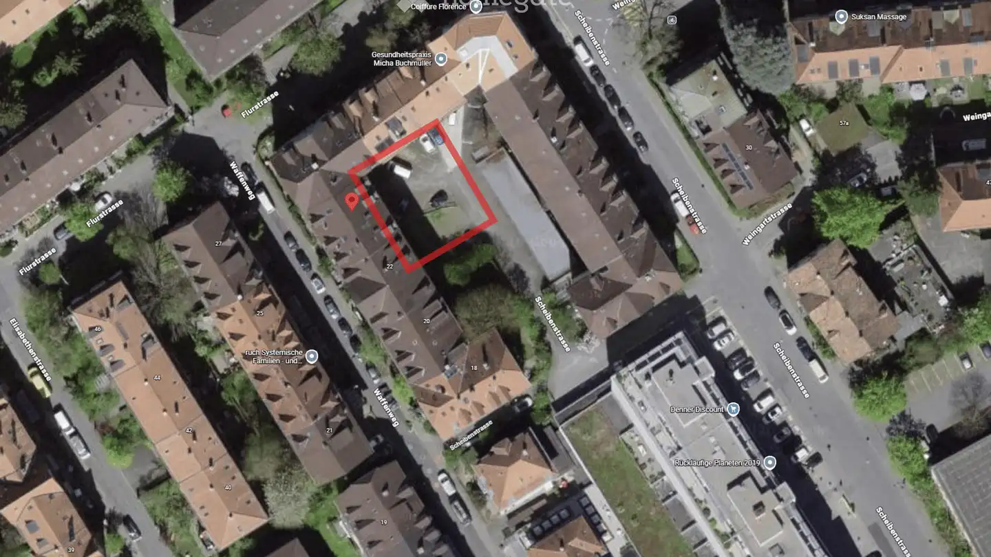 Parcheggio esterno in affitto - Waffenweg 24, 3014 Bern