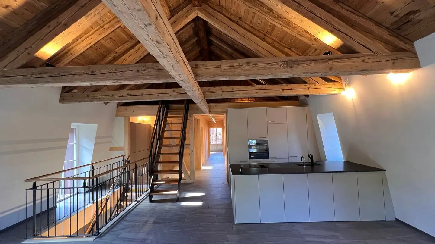 Attique à louer - Oberdorfweg 11, 3512 Walkringen