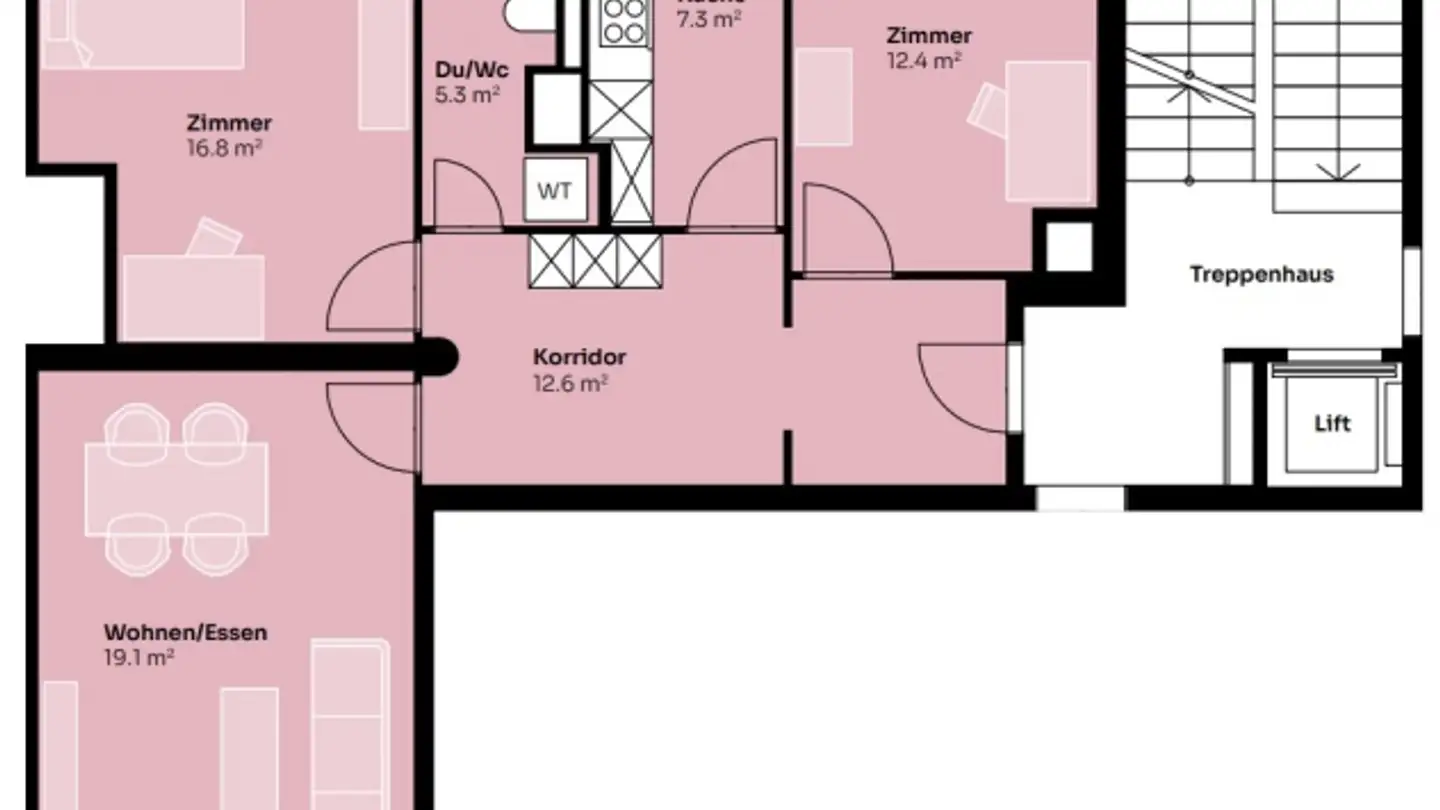 Apartment for rent - Bundesplatz 4a, 6003 Luzern