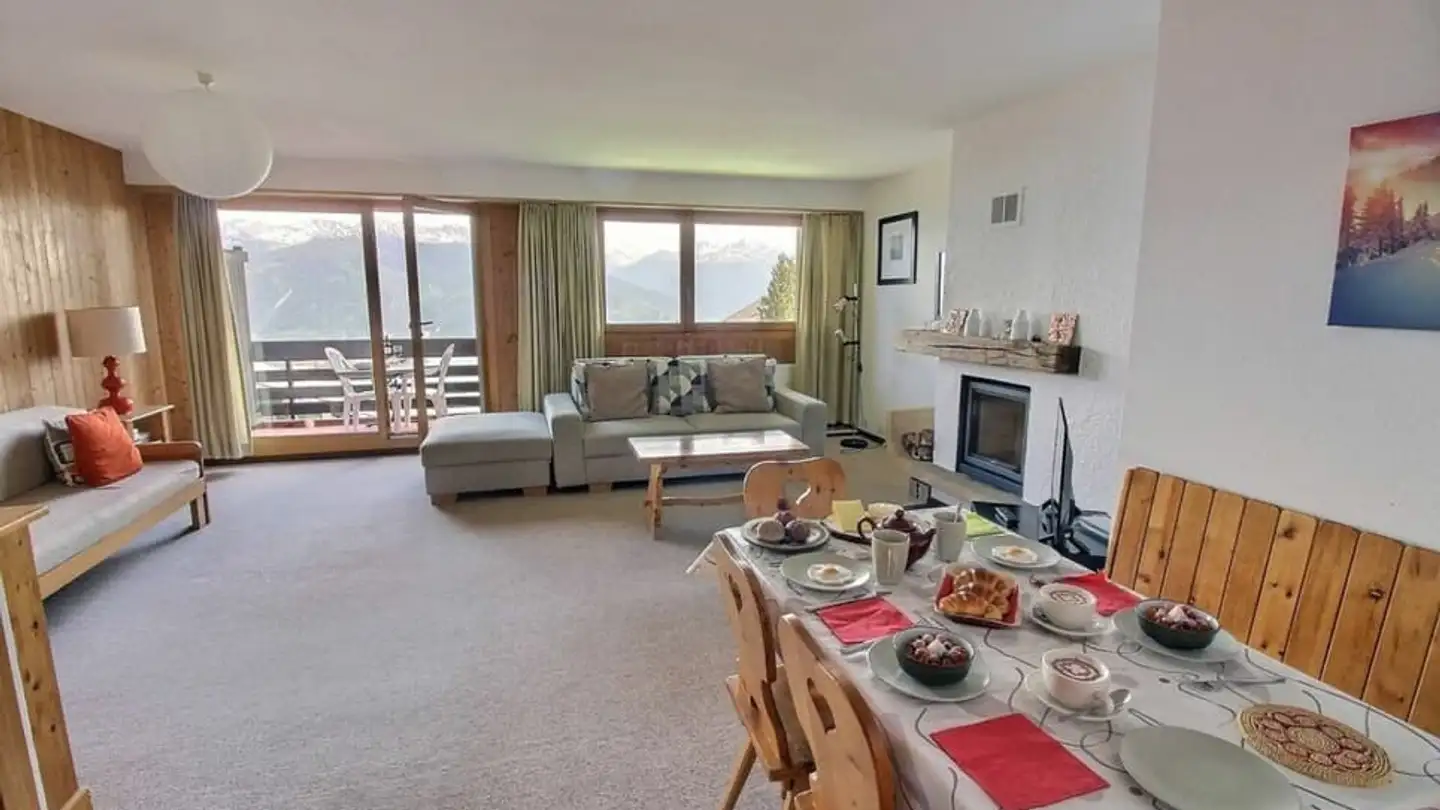 Appartement à louer - Place Du Village 15, 1972 Anzère