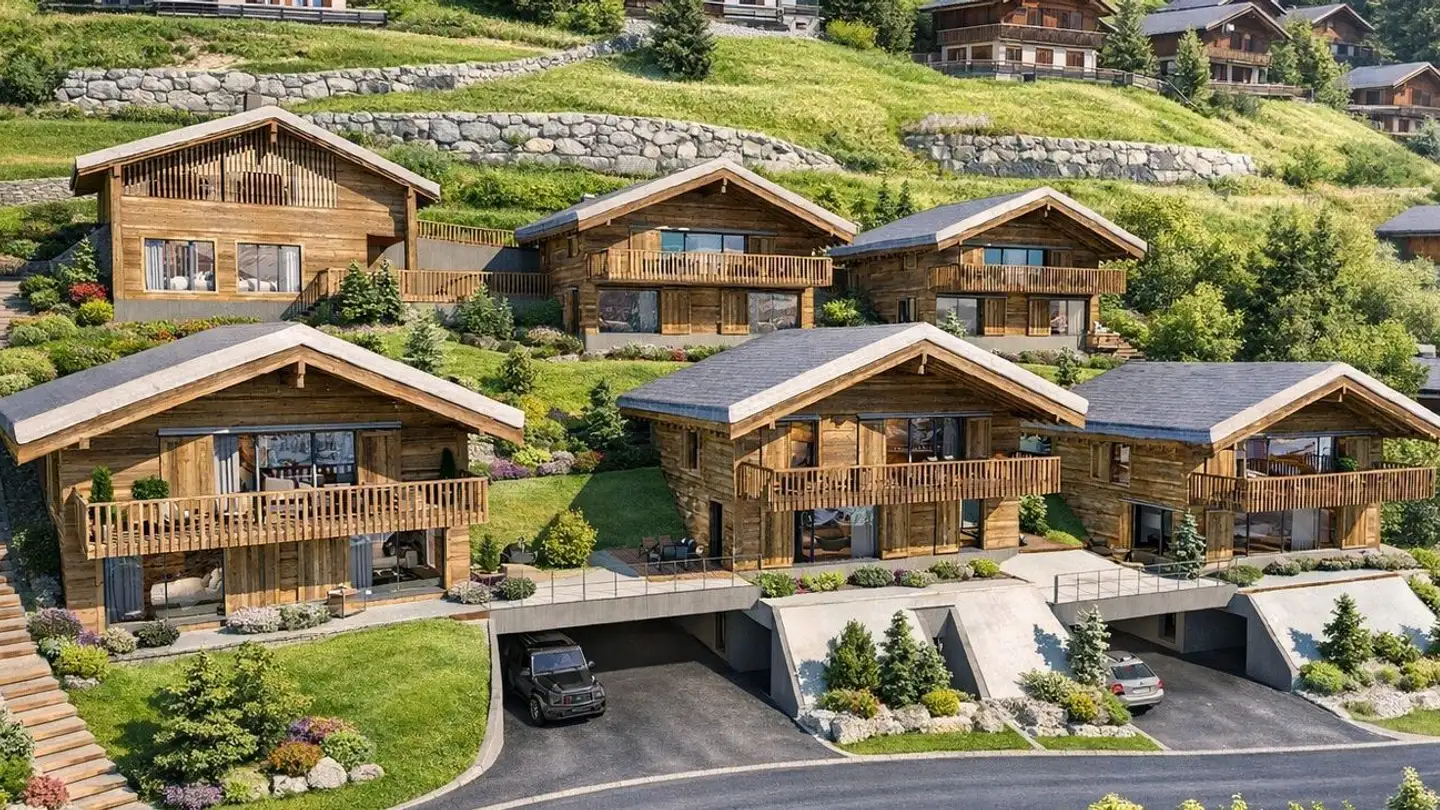 Mehrfamilienhaus kaufen - Route De Grand-Combe, 3961 Grimentz - Foto 2