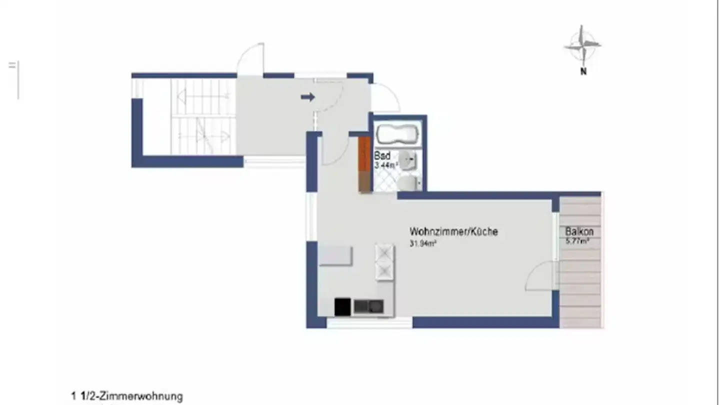 Appartement à louer - Hörnlistrasse, 8108 Dällikon