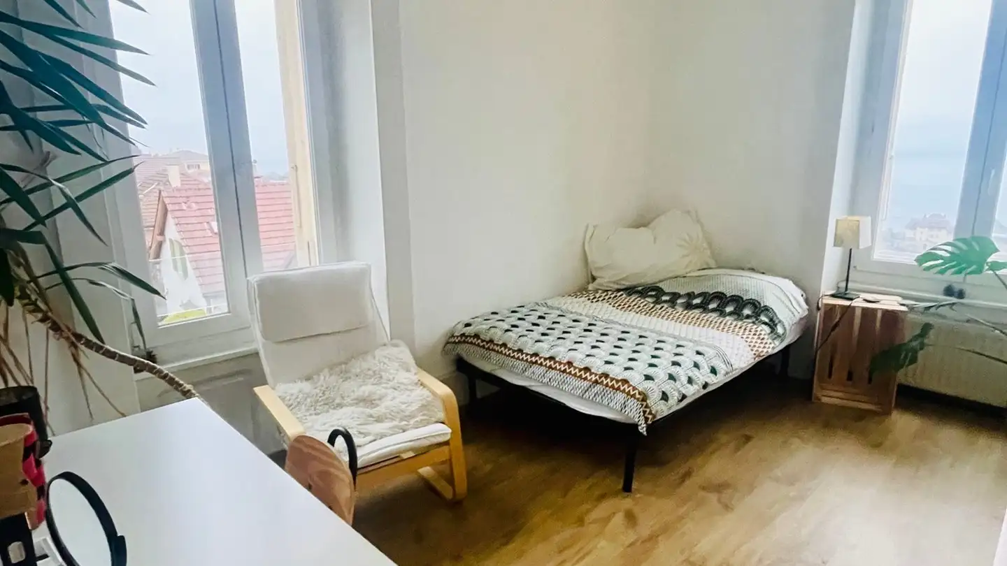Single room for rent - Chemin Des Ribaudes, 2000 Neuchâtel