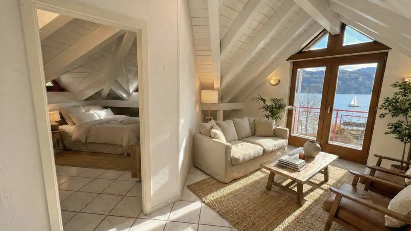 Attique à louer - 8716 Schmerikon - Photo 2