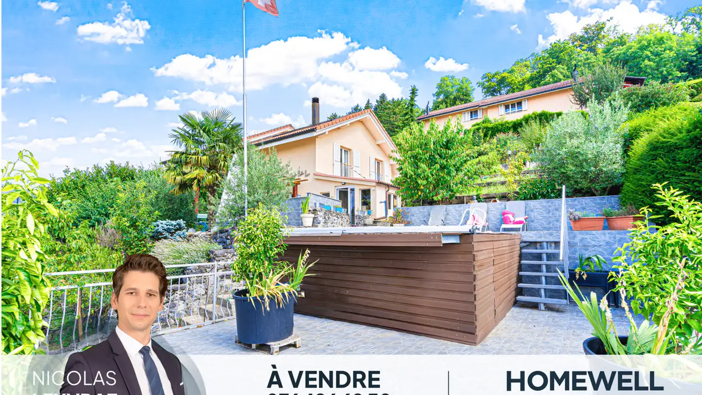 Maison en terrasse à vendre - 1806 St-Légier-La Chiésaz
