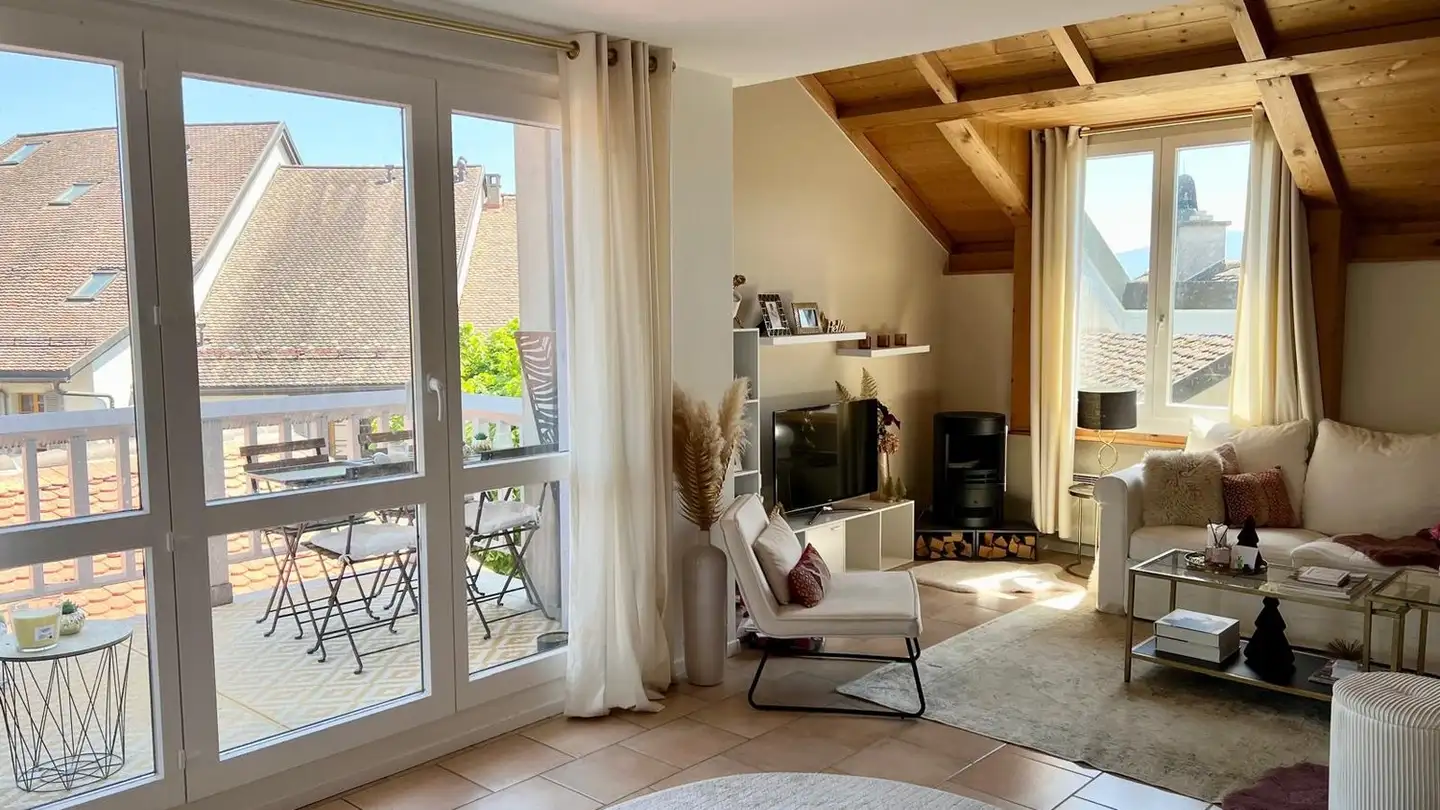 Appartamento in affitto - Rue Du Bugnon 4, 1299 Crans-près-Céligny - Foto 2