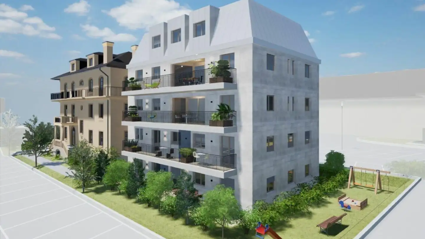 Stepped apartment for sale - Rue de l'Hôpital 12, 1920 Martigny