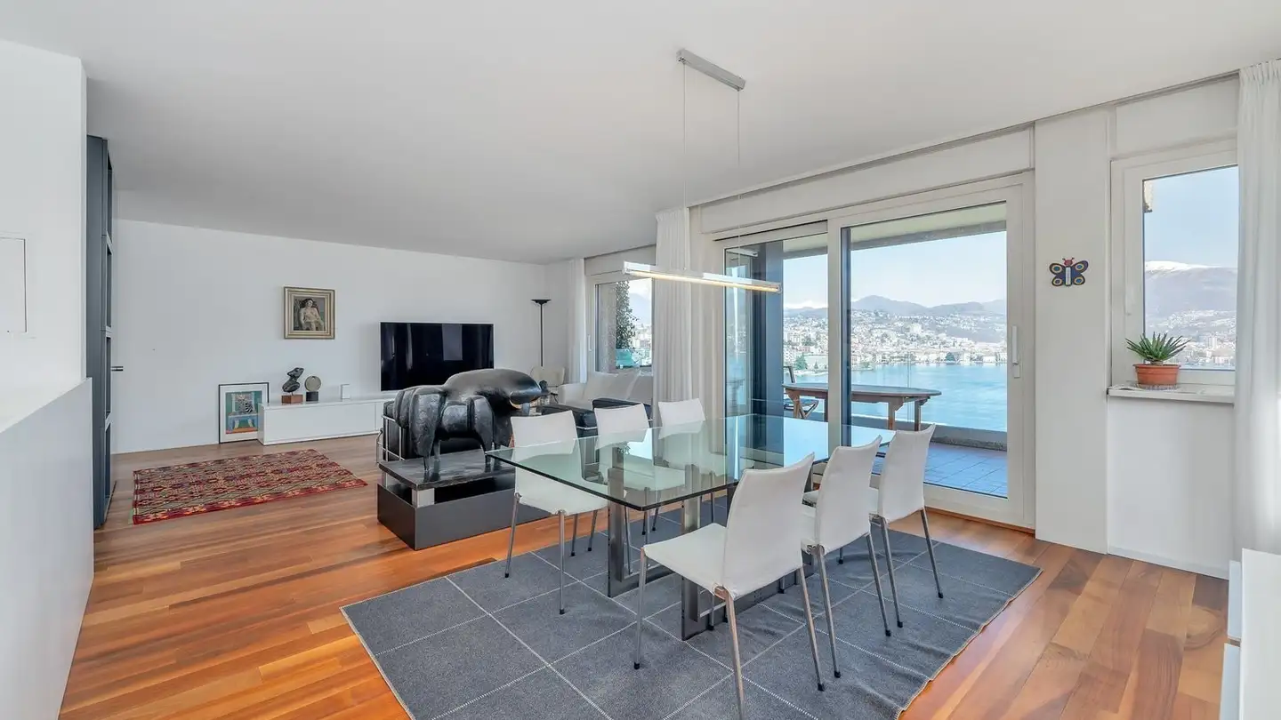 Wohnung mieten - Riva Paradiso, 6900 Paradiso - Foto 2