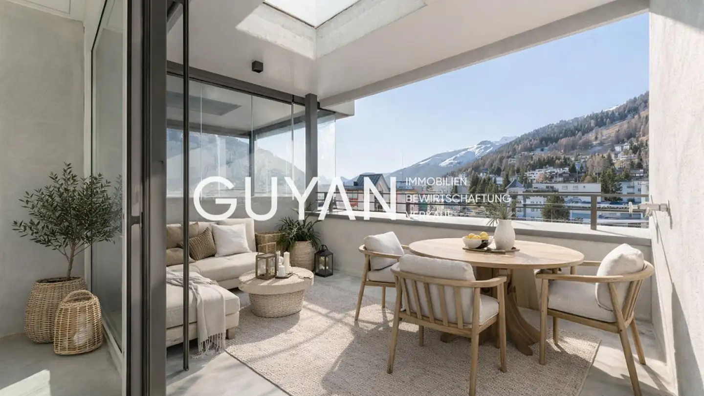 Penthouse kaufen - Flüelastrasse 1b, 7260 Davos Dorf