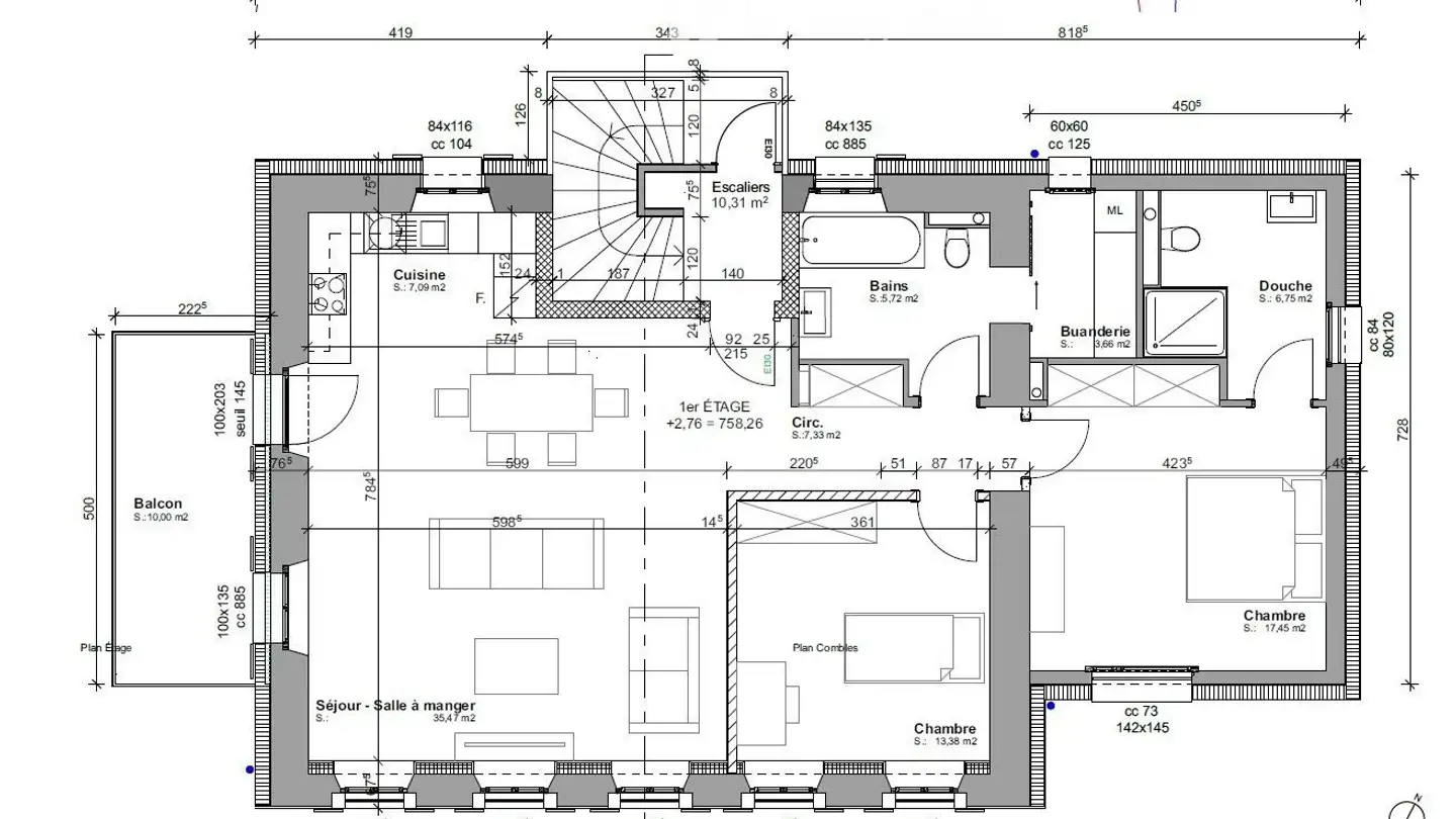Wohnung mieten - Rue Du Moutier 16, 1337 Vallorbe - Foto 3