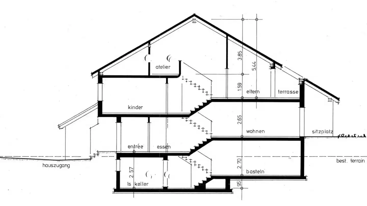 Semi-detached house for rent - Märzengasse 6b, 5430 Wettingen - Photo 4