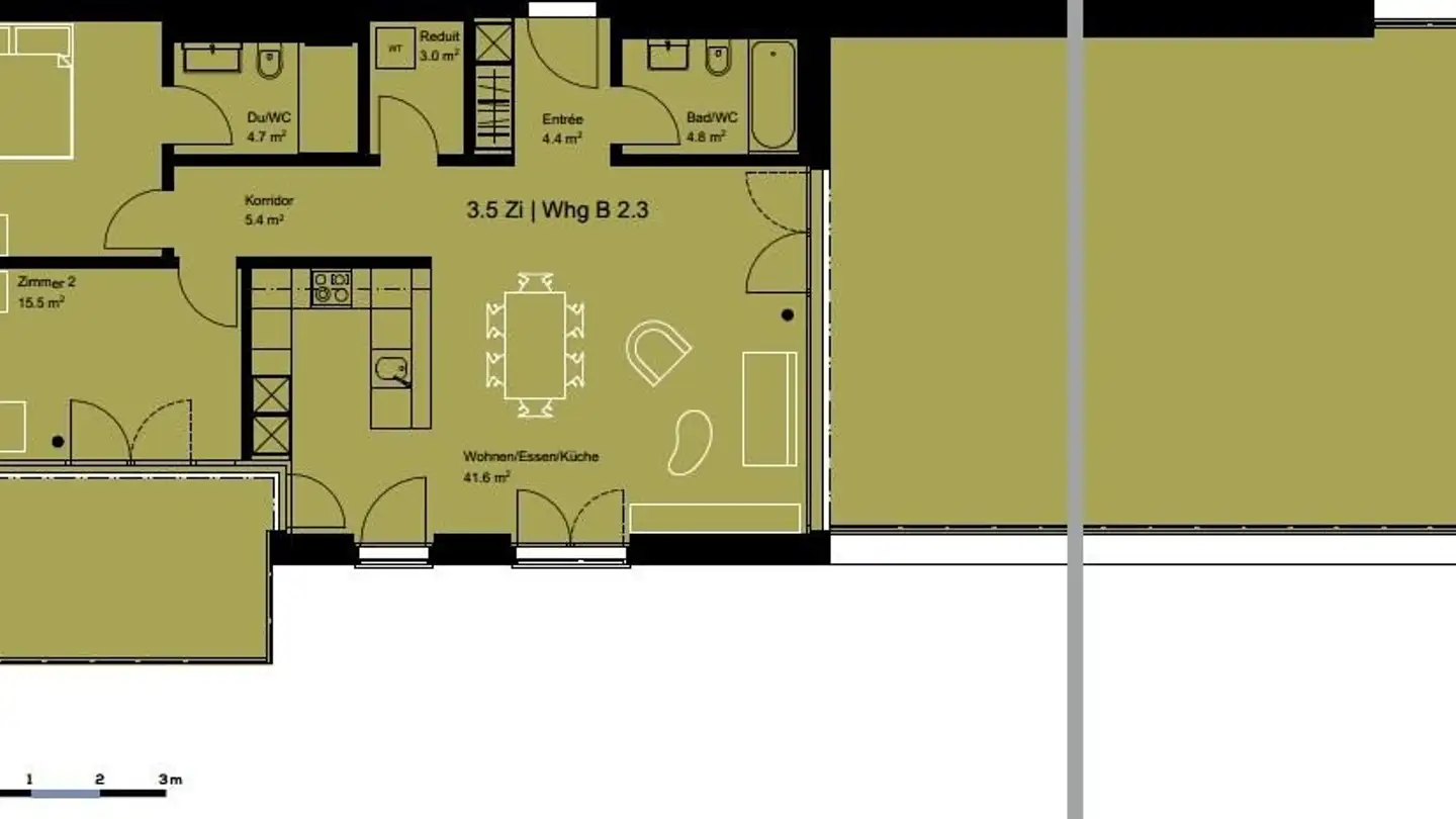 Wohnung mieten - Lindenhof 1, 5706 Boniswil - Foto 2