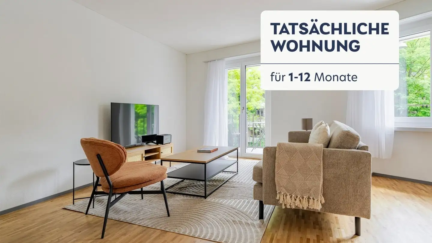 Appartement meublé à louer - Haldenstrasse 167, 8055 Zürich