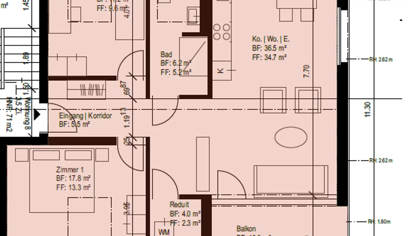 Attique à louer - Gerbimatt 1, 6264 Pfaffnau - Photo 2