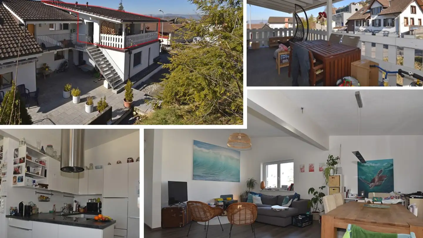 Attico in affitto - Vorstadtstrasse, 5722 Gränichen