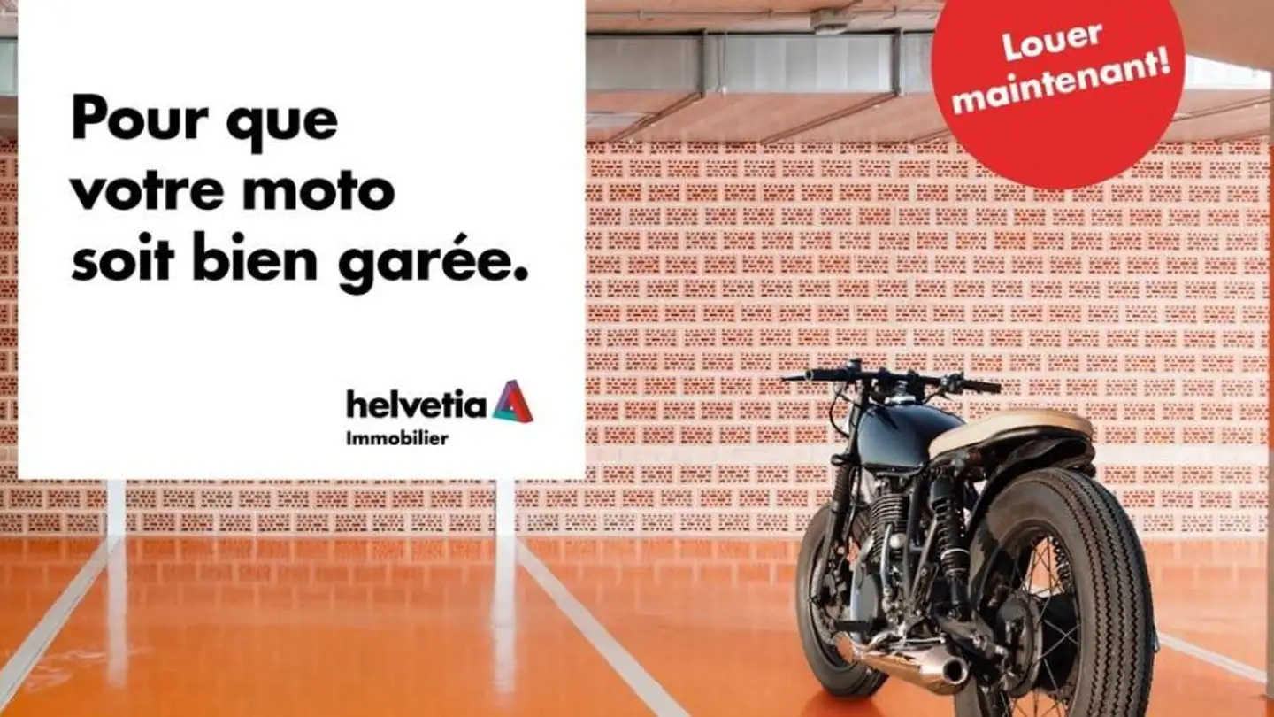 Indoor motorbike parking space for rent - Rue De Clendy 29, 1400 Yverdon-les-Bains