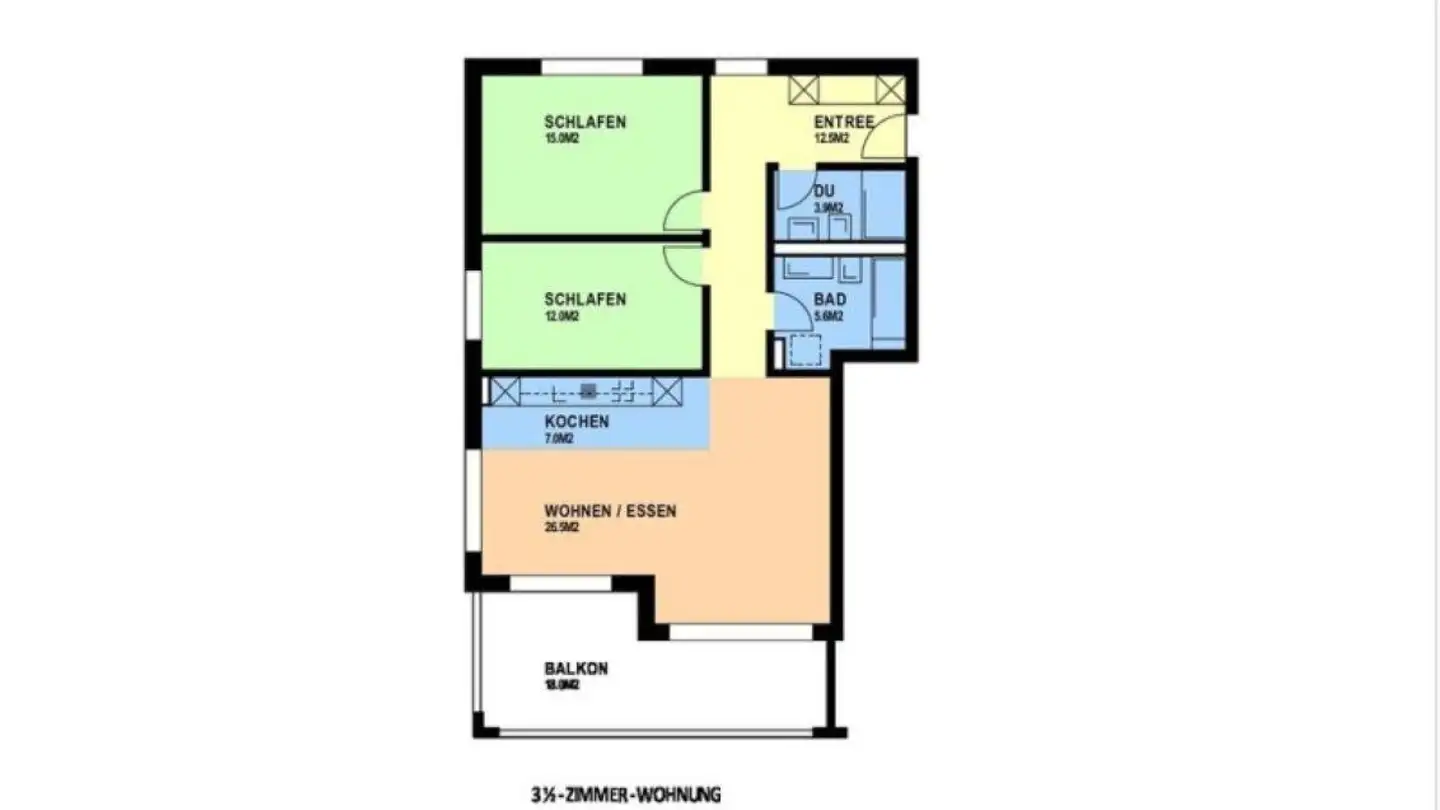 Apartment for rent - Sittipark, 8589 Sitterdorf - Photo 3
