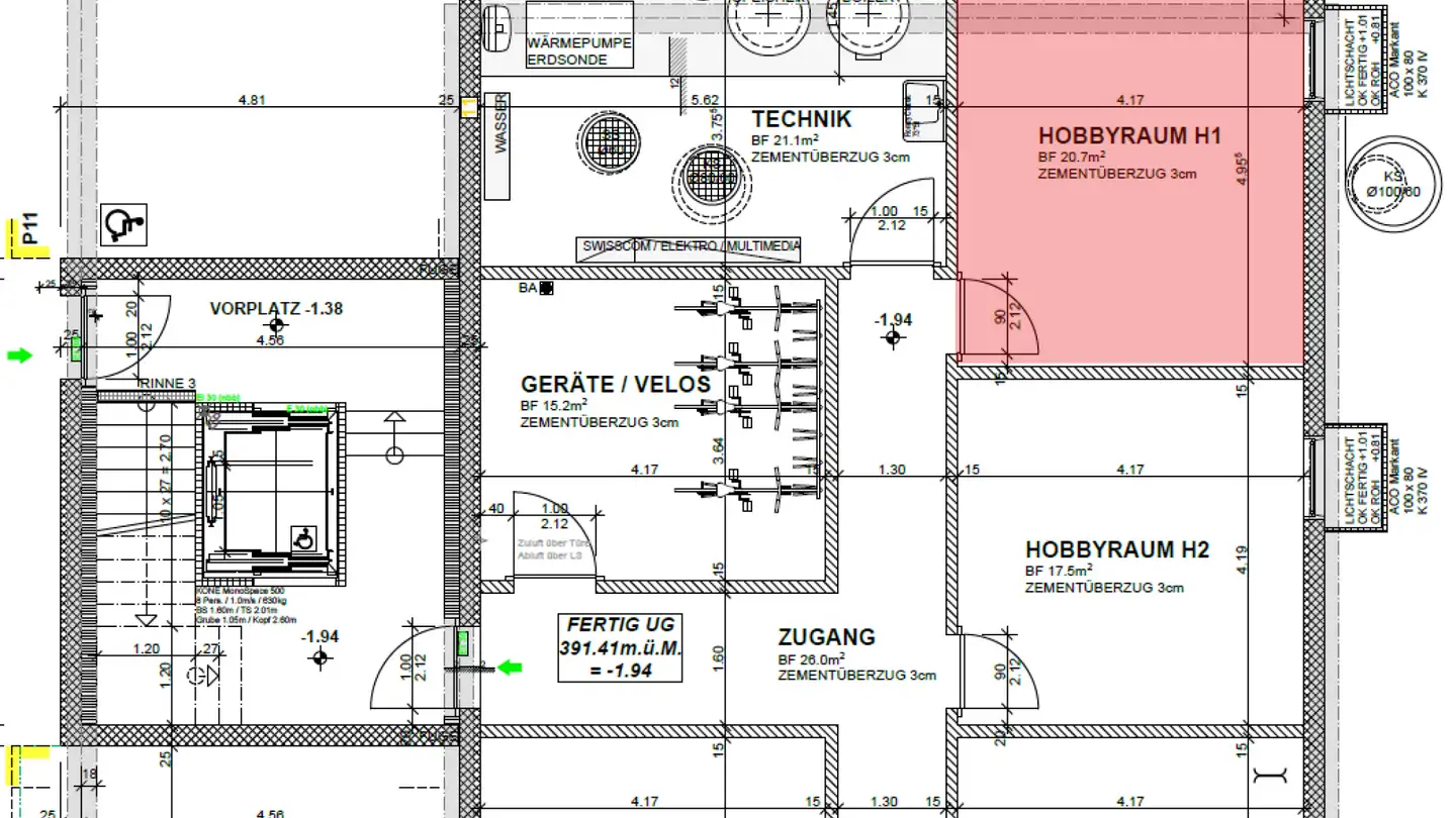 Cantina divisa in vendita - 5103 Möriken AG - Foto 3