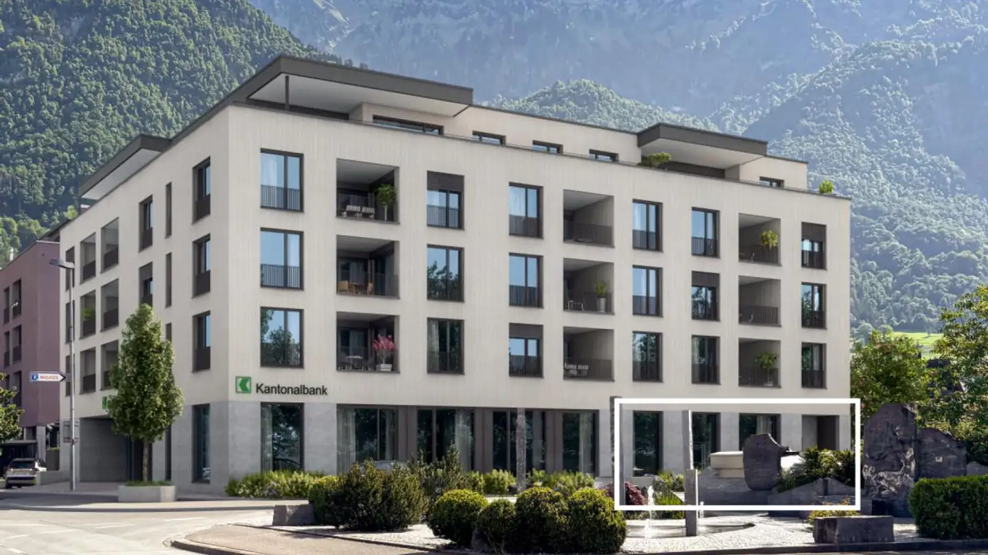 Spazio ufficio in affitto - Bahnhofstrasse 31, 8880 Walenstadt