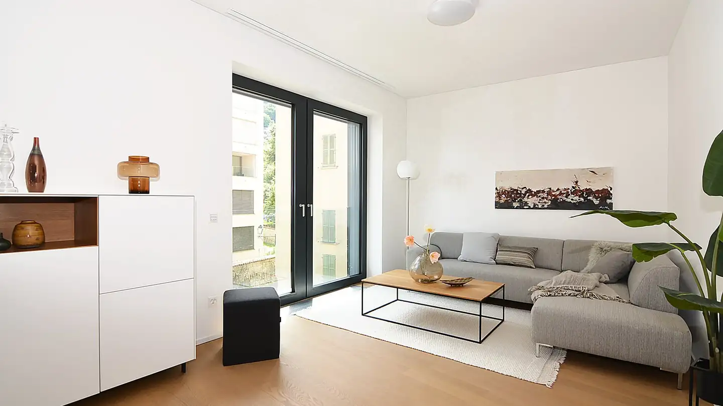 Appartement à louer - Riva Paradiso 18, 6900 Paradiso - Photo 2