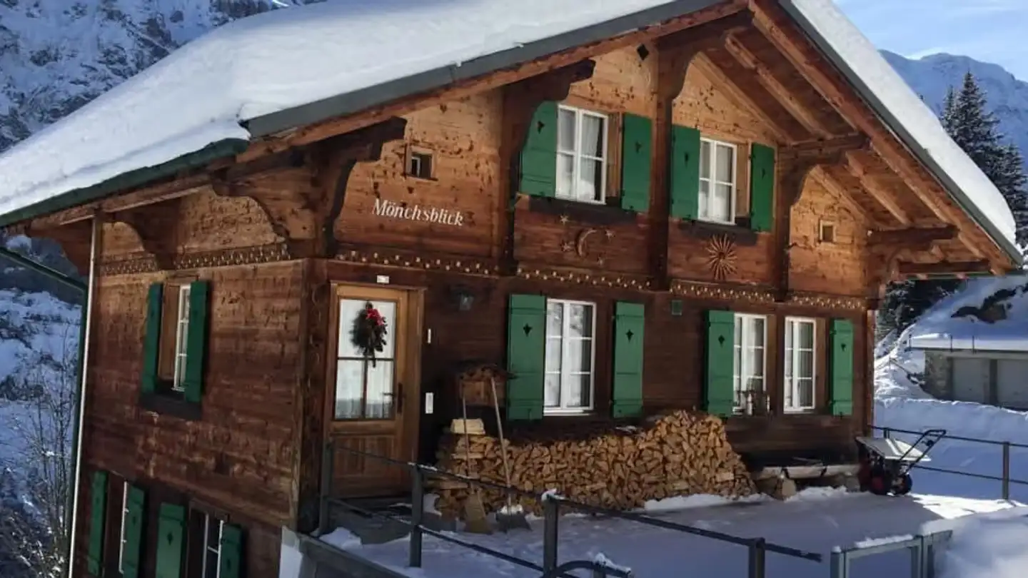 Attic flat for rent - Ägerten 1083, 3825 Mürren