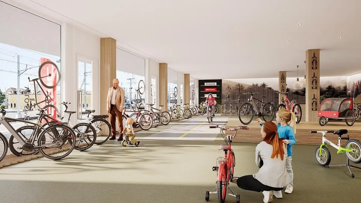Commercial à louer - Untere Bahnhofstrasse 1, 9500 Wil SG